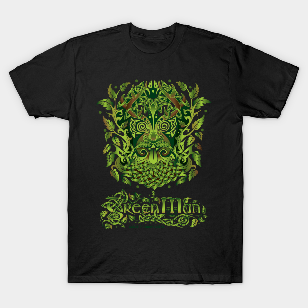 Green Man Green Man TShirt TeePublic